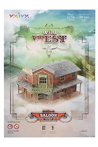 Сборная модель из картона Салун.Серия Дикий запад 466