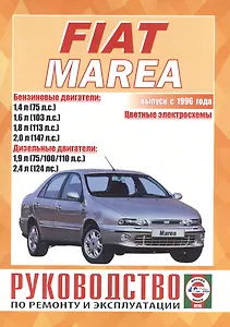 Fiat Marea c 1996 года выпуска бензин, дизель. Руководство по ремонту и эксплуатации