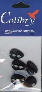 Стразы акриловые Colibry 1 (W13-18) (каплевидные) (13х18 мм) (упаковка)