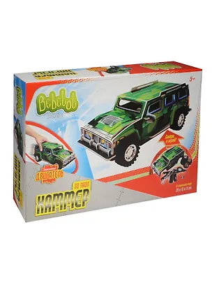 Конструктор 3D пазл Хаммер (большой) (BBA0712-106) (10401) (Bebelot Basic) (коробка) 2408310
