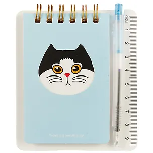Блокнот с ручкой «Котики», 60 листов, А7 245162