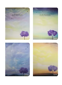 Тетрадь в линейку Lenwa, Hope whispers, 80 листов