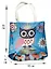 Сумка на молнии Сова с короной (38х35) (текстиль) (12-11522-701) — 2537368 — 1