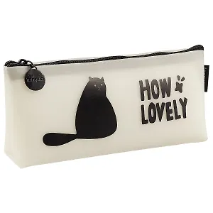 Пенал на молнии «Кошка. How lovely», 20 х 8 см