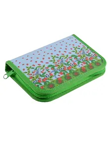 Пенал 1отд. "Землянички" 190*130, молния, лам.картон