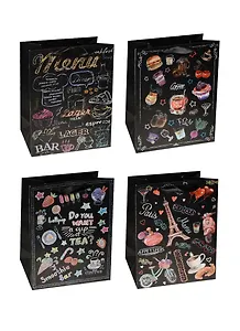 Пакет подарочный бумажный А4 26*32*12,5 "Lovely dinner", жен., мат. ламинат, Kairui