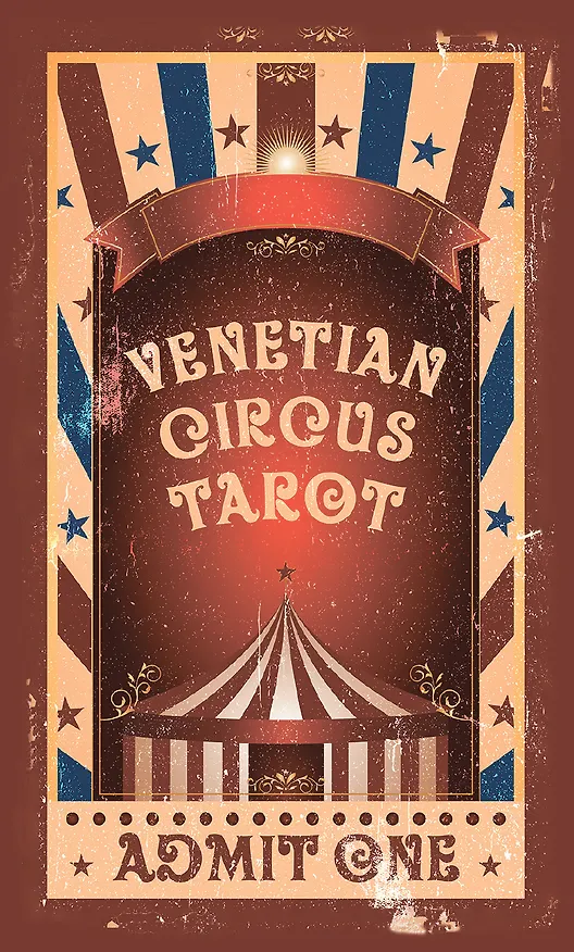 Книга Таро Венецианского цирка (89 карт + инструкция по QR-коду) (Елена Токарева) — 1