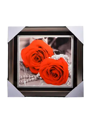 Картина Красные розы и жемчуг (31х31) (831917) 2422908