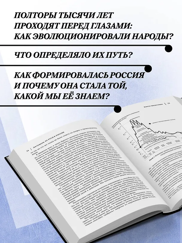 Книга Лев Гумилев. От Руси к России. Древние тюрки. Тысячелетие вокруг Каспия (Лев Гумилев) — 7