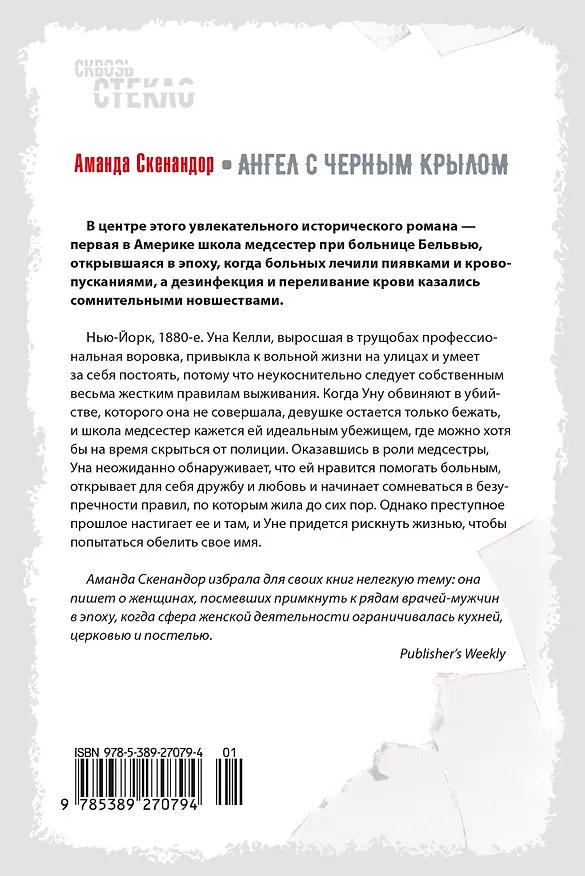 Книга Ангел с черным крылом (Аманда Скенандор) — 2