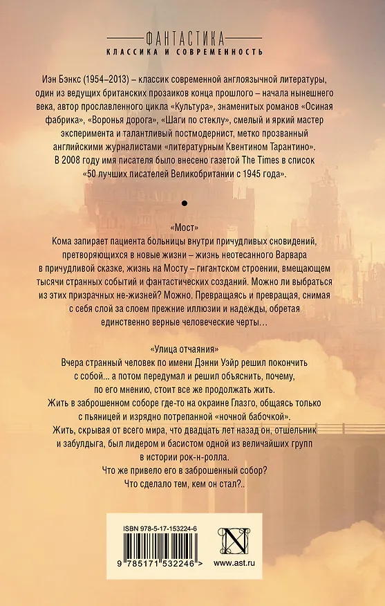 Книга Мост. Улица отчаяния (Иэн Бэнкс) — 2