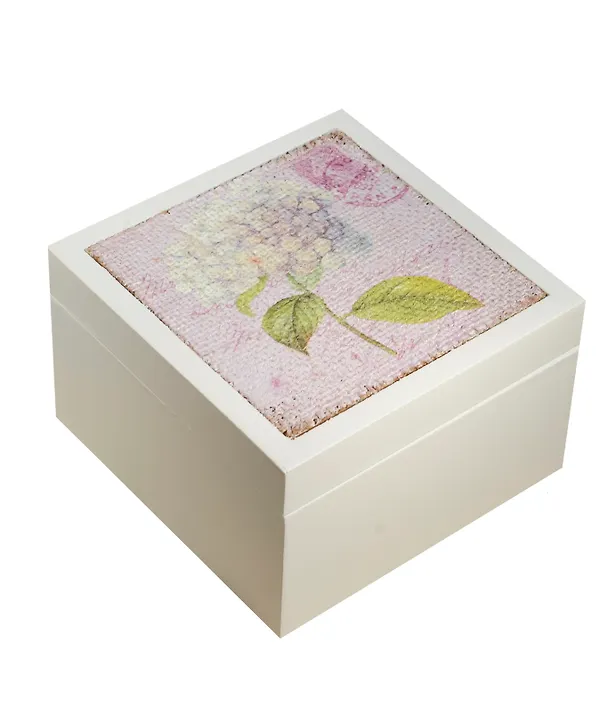 Шкатулка Винтаж Цветы (12,5х12,5х8) (7291004/1) 2574001 — 4