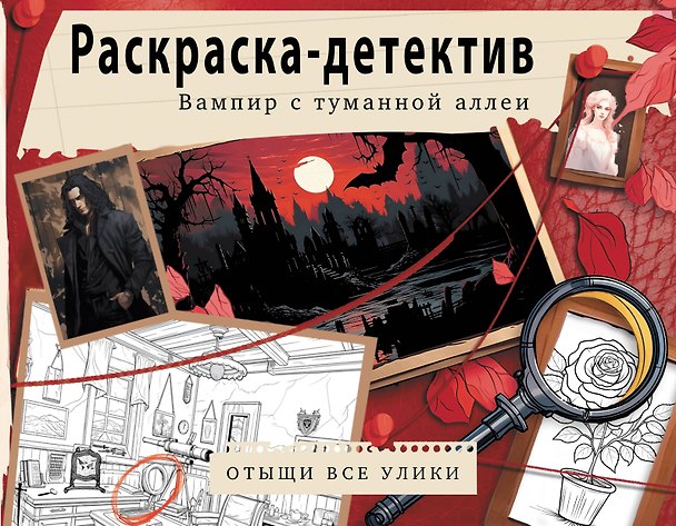 Книга Вампир с туманной аллеи. Убийство в старинном замке () — 1