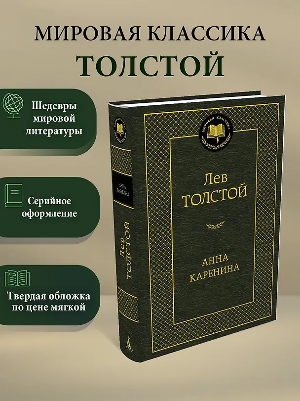 Книга Анна Каренина (Лев Толстой) — 3