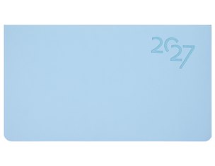 Планинг дат. 2027г. 64л "Soft Touch" голубая матча, карманный, иск.кожа, интегр.переплет, тонир.блок, скругл.углы, ляссе, инд.уп 3173946