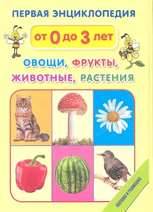 Первая энциклопедия. Овощи фрукты животные растения — 2338295 — 1