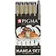 Ручки капиллярные черные 06шт "Pigma Micron Manga" ручки 0.1мм, 0.3мм, 0.5мм, кисть Pigma Graphic, мех.карандаш 0,7мм — 258674 — 1