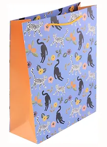 Пакет А4 32*23*9 "Кошки .Basic" нейтр. бум.мат.ламинат