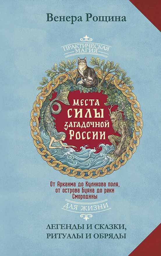 Книга Места силы загадочной России. От Аркаима до Куликова поля, от острова Буяна до реки Смородины — легенды и сказки, ритуалы и обряды (Венера Рощина) — 1