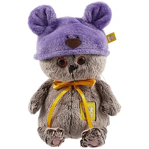 Мягкая игрушка Басик BABY в шапке Мышка (20 см)