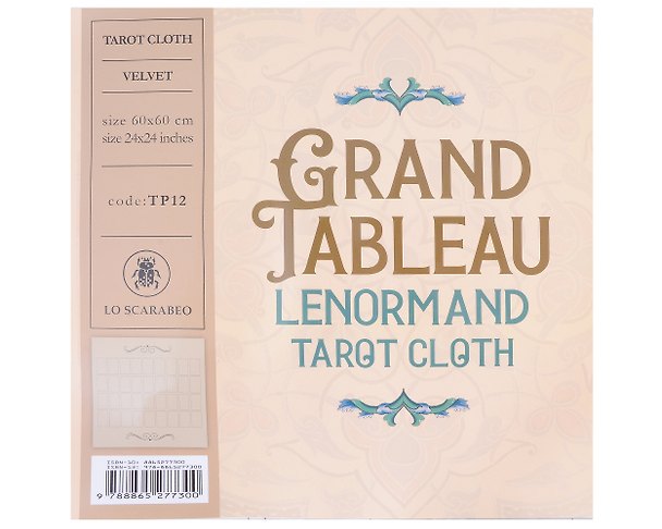 Книга Grand Tableau Lenormand Tarot Cloth / Скатерть Гранд Табло Ленорман (60x60 см) () — 1