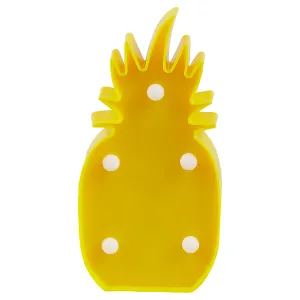 Светильник LED Ананас (пластик) 16х8см (12-06630-Y013)