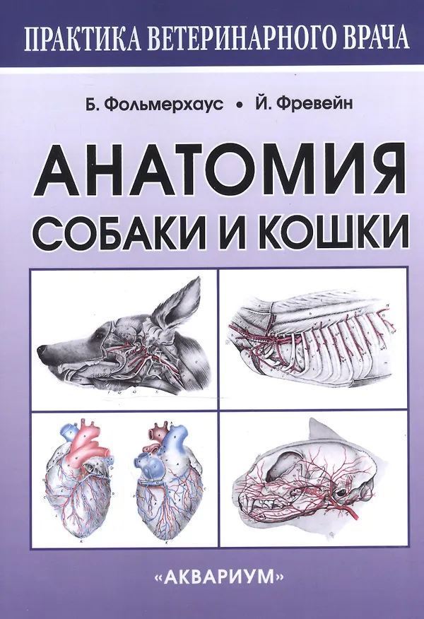 Книга Анатомия собаки и кошки (Бернд Фольмерхаус) — 1