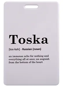 Чехол для карточек Toska (словарь)
