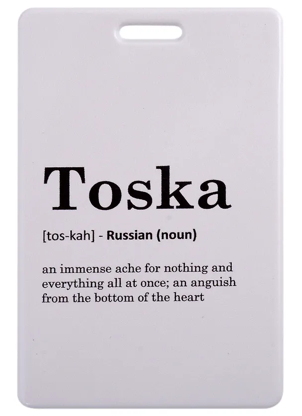 Чехол для карточек Toska (словарь) 2898088 — 1