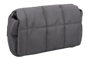 Сумка кросс-боди (серая) (текстиль) (26х15) (12-12721-202509-NI-98)