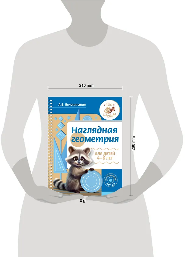 Книга Наглядная геометрия для детей 4-6 лет (Анна Белошистая) — 12