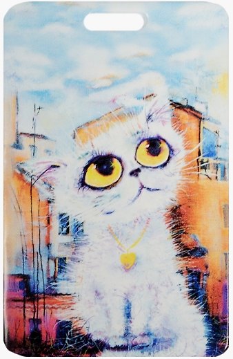 Картхолдер «Cat in the City. Облакокошечка» 2482412 — 1