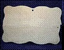 Доска для росписи деревянная Фигурная (AH6220004) (20х30см) (горизонтальная)