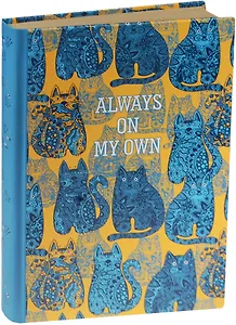Блокнот "Always on my own"