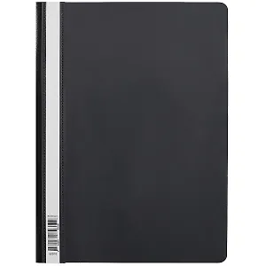 Папка-скоросшиватель А4 "Fizzy Classic" пластик, черный, Erich Krause