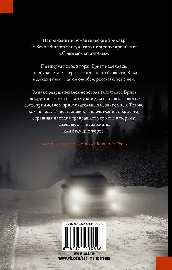 Книга Черный лед (Бекка Фитцпатрик) — 2