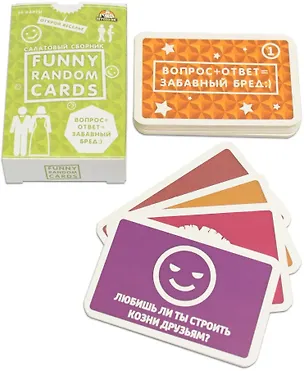 Игра для вечеринок Funny Random Cards Сборник №7. ТМ Игрополис ИН-0186 340585
