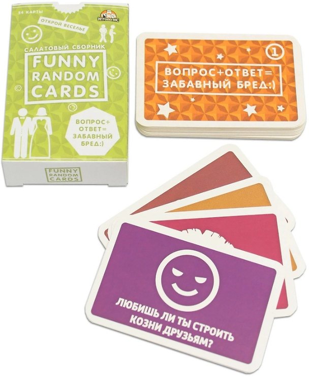 Настольная игра «Funny Random Cards Сборник №7», Игрополис 340585 — 1