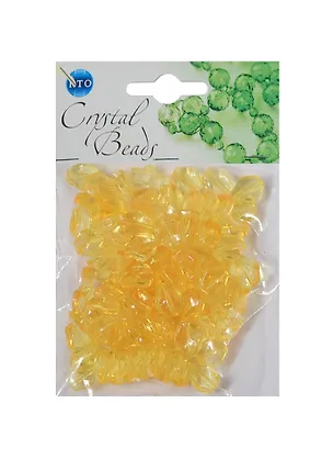 Набор бусин Кристальная игра цвет желтый (CRP083) (упаковка) 2409736
