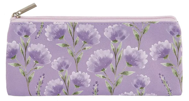 Пенал-косметичка "Lavender" плоская, с подкладом, ассорти, Yoi 3041020 — 10