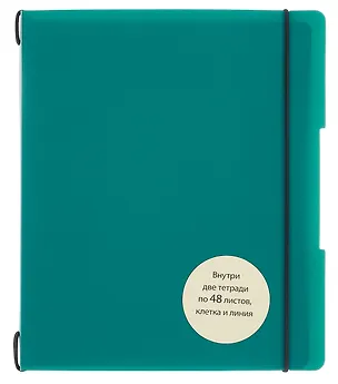 Тетрадь 96 листов, клетка/линейка, "DoubleBook. Еловый" 3090724