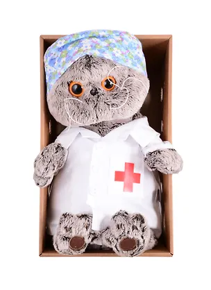 Игрушка мягкая Budi Basa, Басик - доктор (25 см) (Ks25-161) 2834876
