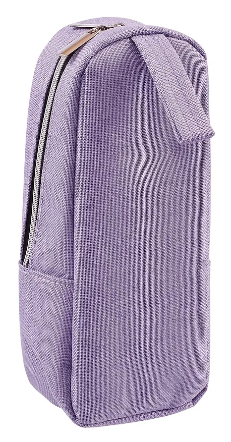 Пенал-косметичка "Private", вертикальный, сиреневый, 21х9х6 см 2953978 — 2