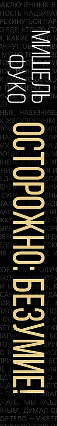 Книга Осторожно: безумие! О карательной психиатрии и обычных людях (Мишель Фуко) — 3