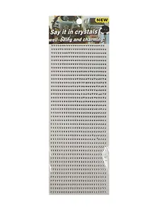 Набор д/творчества Стразы-кристаллы большая упаковка (1461-6E) (белые)