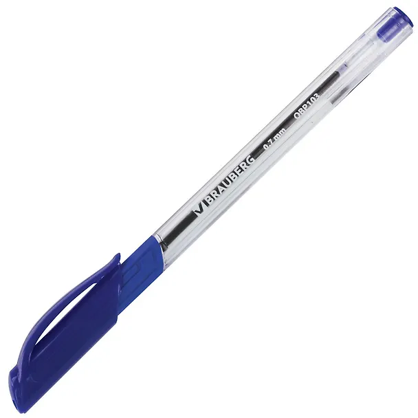 Шариковая ручка синяя 0,7 мм, Extra Glide GT, Brauberg 2937297 — 7