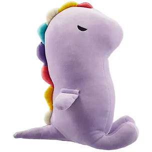 Мягкая игрушка Динозавр, радужный гребень 3 цвета микс,35 см ( текстиль) 2824349