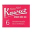 Картриджи Kaweco, алый, 6 штук — 254496 — 1