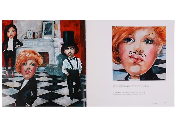 Книга Evgeniya Voronova: #Girlswillalwaysbegirls: Paintings = Евгения Воронова. #Девочкитакиедевочки. Живопись. Каталог (Елена Ленковская, Евгения Воронова) — 5