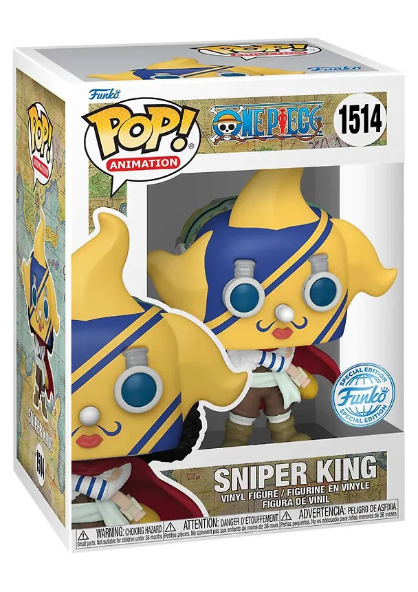 Фигурка Funko POP! Animation One Piece Sniper King w/Chase (Exc) (1514) (Fun76913) 3118972 — 2